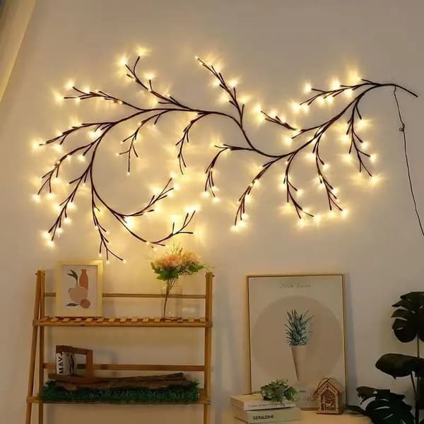 2,4 m vide ljusslinga 144 LED-lampor