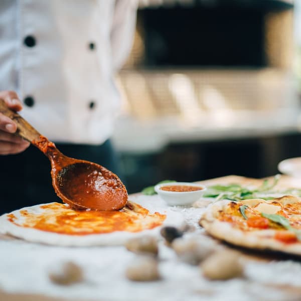 Pyöreä pizzapeltisetti (2 kpl)