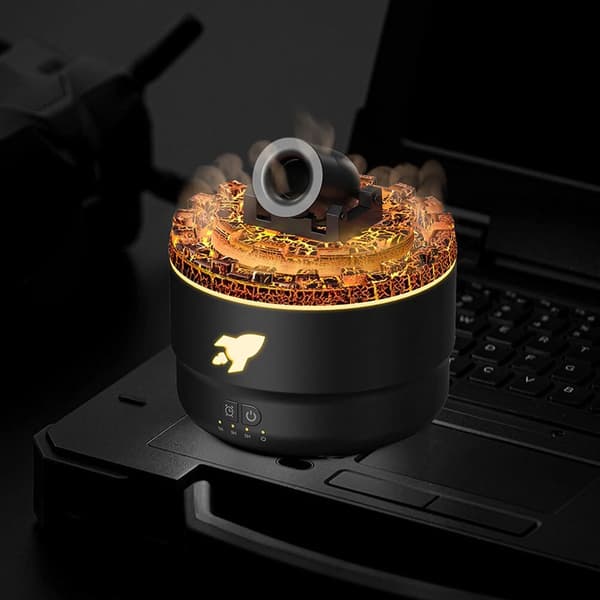 Vulkan spricka lätt kanon luftfuktare timer sovrum