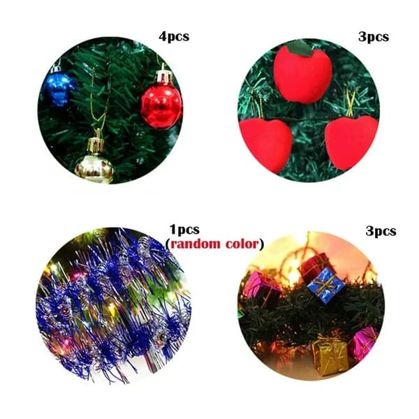 Mini bordsjulgransdekoration Hem Julklappar Festprydnader