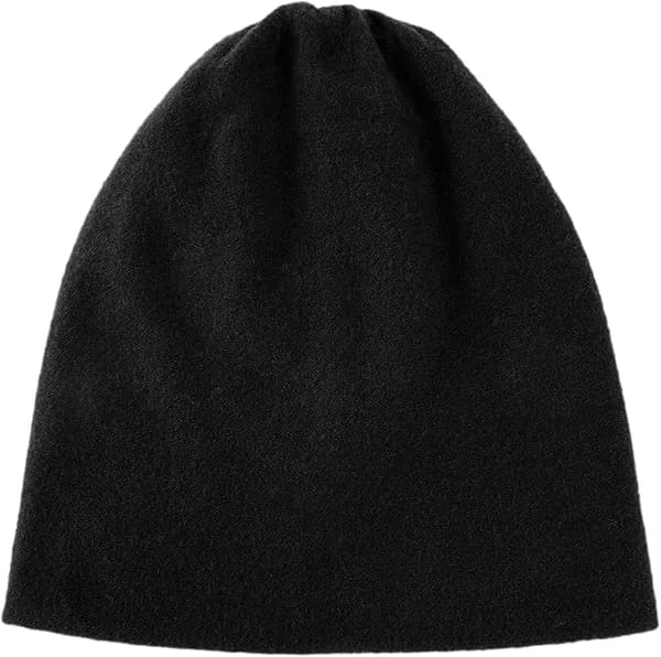 Stickad mössa i ull Unisex Dubbellager Vinter Ski