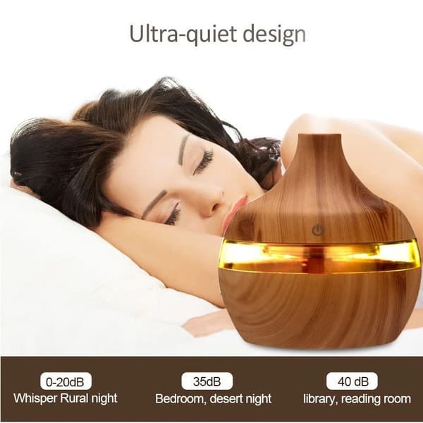 3 Hjemme Aroma Diffusere Luftfugtere Belysning Farve Omgivende Atmosfære