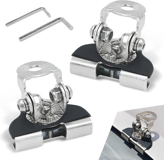 Universal LED-list monteringsfäste - Justerbart - 2-pack