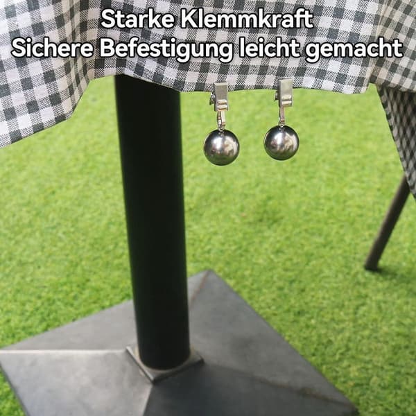 8 st 45g dukvikter – för att stabilisera picknickbord, flaggor och utomhusutrustning