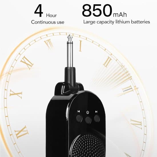 Mini plug-in bärbar elgitarrförstärkare BT 85dB för framförandeövning