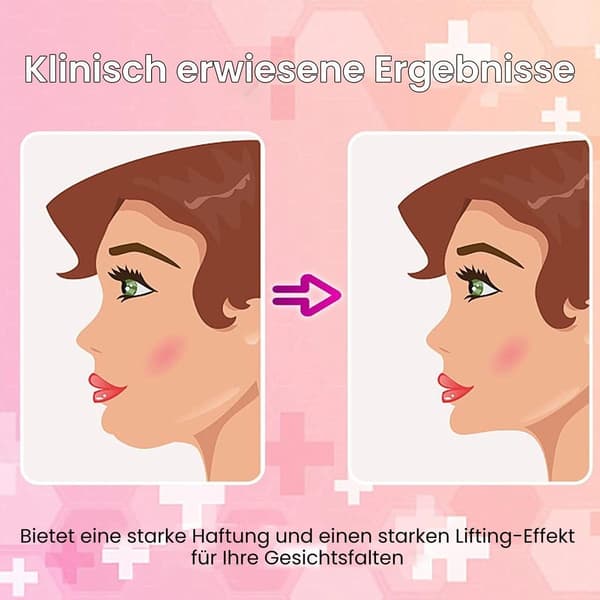 2-pack ansiktslyftande mask sovbandage, hakåtdragande bandage