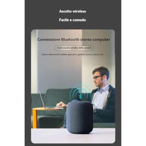 Adapter stöder Bluetooth 5.1 och USB; för datorer/laptops, Windows 11/10/8.1/7/Linux (5.1).