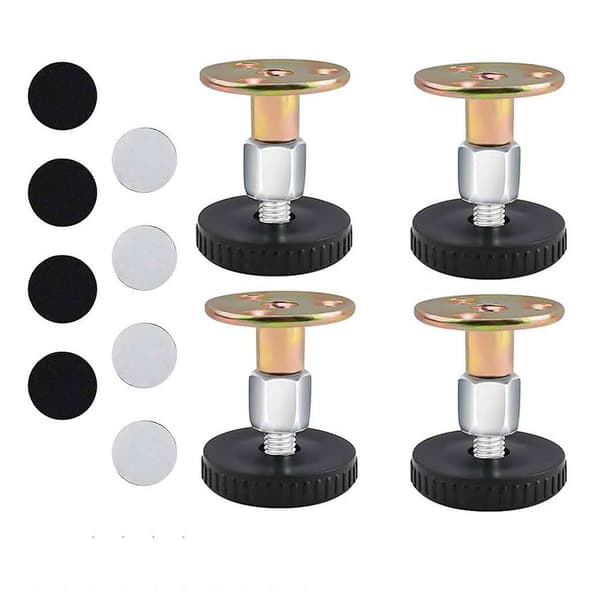 Justerbara möbelben, 4-pack. Höjdjusterbara möbelben.