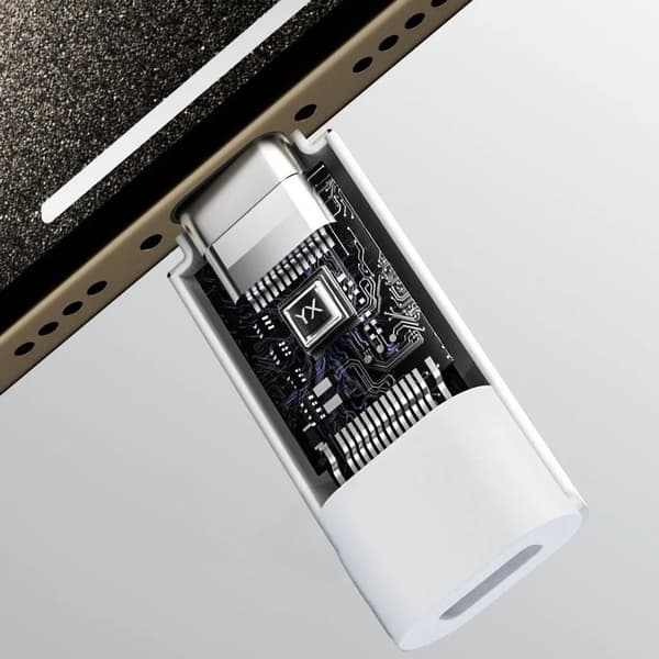 Velegnet til Lightning til USB-C-adapter til hovedtelefoner, opkald og lyd