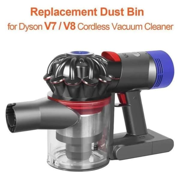 Erstatningsstøvbeholder til Dyson V7 V8
