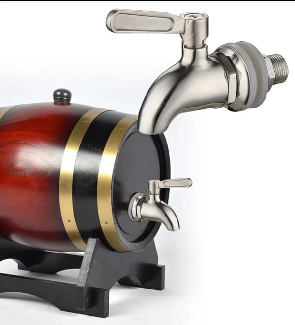 Erstatningshane til 304 rustfrit stål 16 mm drikkevaredispenser, velegnet til kaffe eller øl.