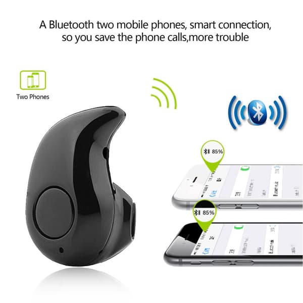 Trådlösa hörlurar Bluetooth Mini Earbud Headsets Svettbeständiga