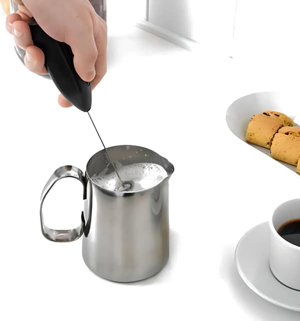 Elektrisk mælkeskummer, mælkeskummer, kafferører