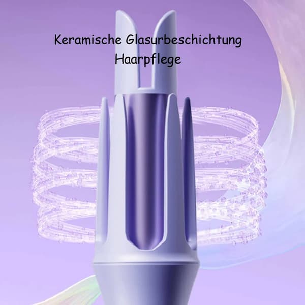 32 mm helautomatisk locktång, rosa