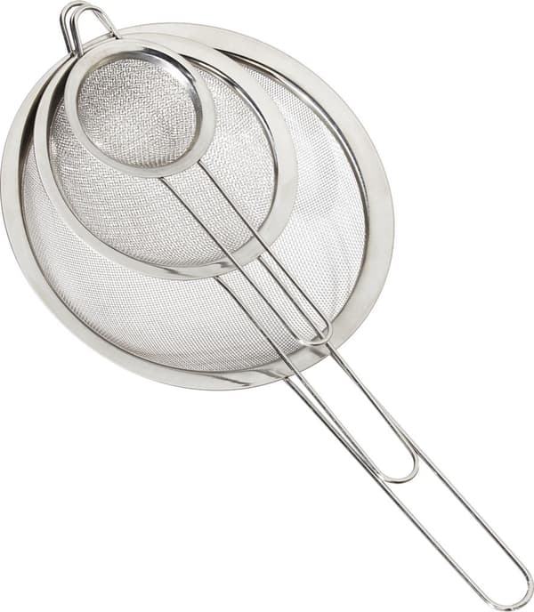 Kökssil set om tre - diameter 7 cm - 12 cm - 18 cm - SS