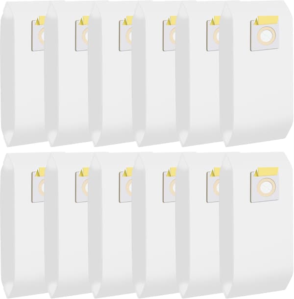 12-pack dammsugarpåsar, kompatibla med Bissell Style 7
