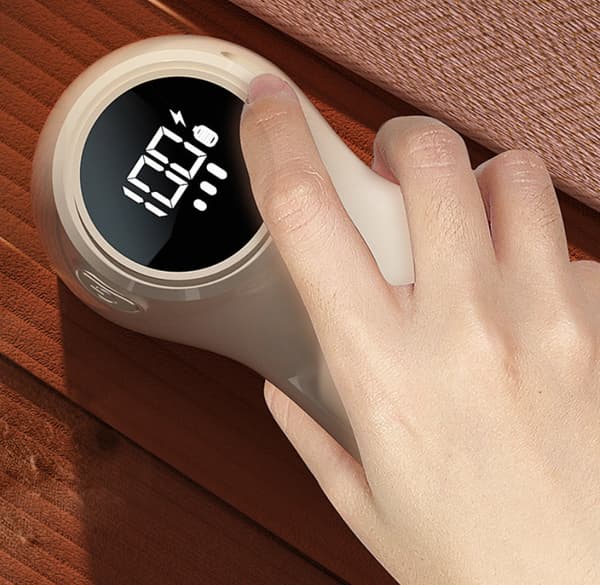 Hårbollstrimmer digital display hem bekväm trimmer beige