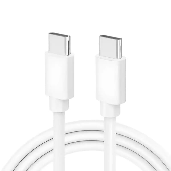 20W USB-C+ -kaapeli USB-C valkoinen iPhone 16/15/14/13/12/11/X -puhelimille