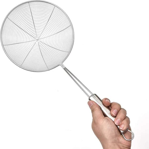 Hålslev för matlagning och stekning (silver), antal: 3 stycken