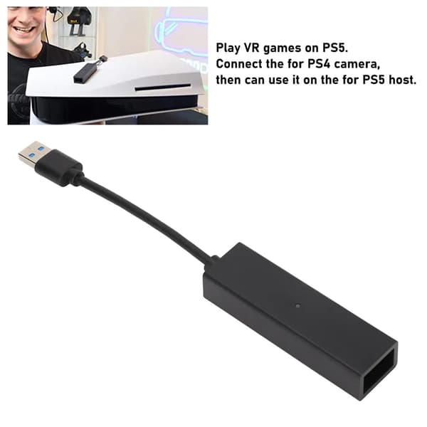VR-adapterkabel til PS5-spilkonsol til PS4-konsolkamera, til PSVR VR-kamera