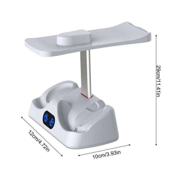 Laddningsstation Stativ Headset Displayställ för Playstation VR2 Kontroller Docka