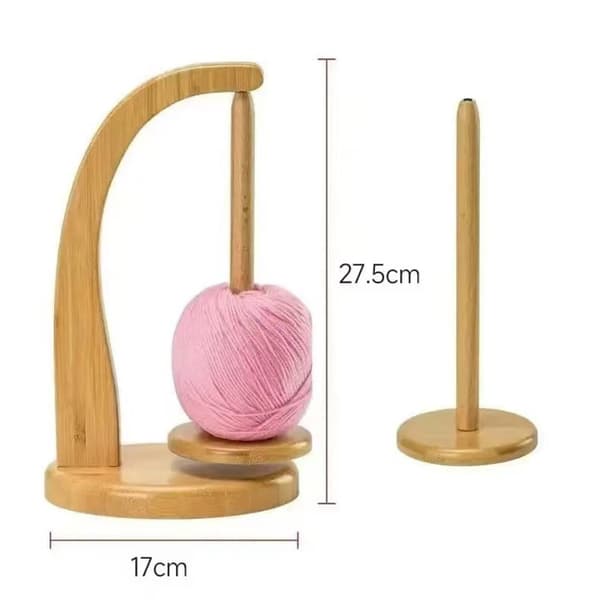 - Magnetisk garnkugleholder, trægarnholder