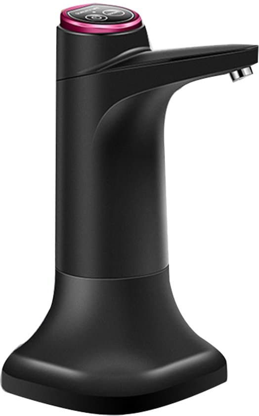 Vattenpump, Vattenflaskpump, Elektrisk Dricksvattenpump, 5 Gallon Vattenpump, USB-C Laddning, Vattendispenser, Campingutrustning, Kök, Svart