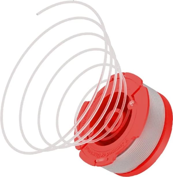 Plæneklipper Spole Kit - 8 Spoler, 2 Hætter, 2 Fjedre til Craftsman
