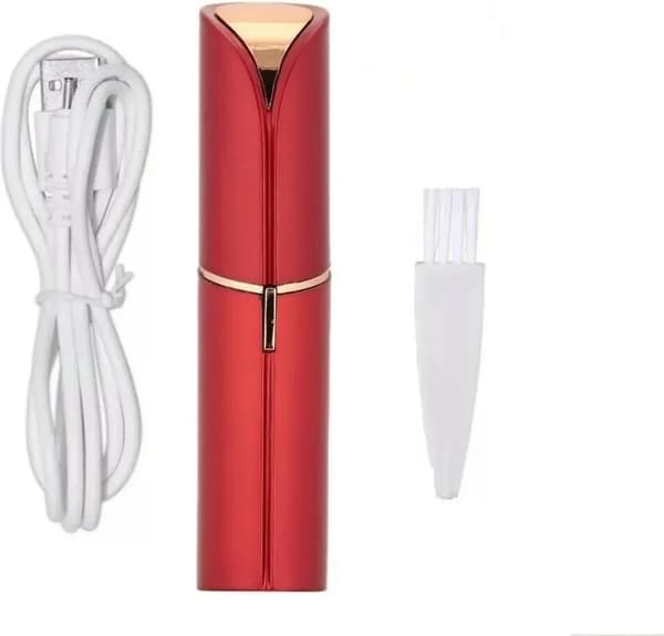 1 smertefri mini læbestiftformet epilator til kvinder (USB-interface)