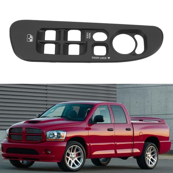 Lämplig för 2006-2008 Dodge Ram mittbrytarskydd, ABS-material, original fabriksmodell.