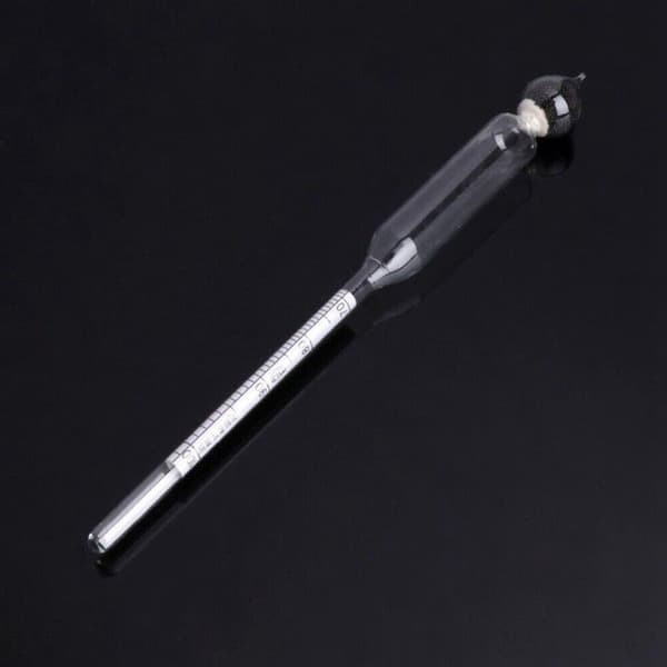 3 st 0-100% Hydrometer Alkoholmätare Testare Mätare Termometer Verktygssats