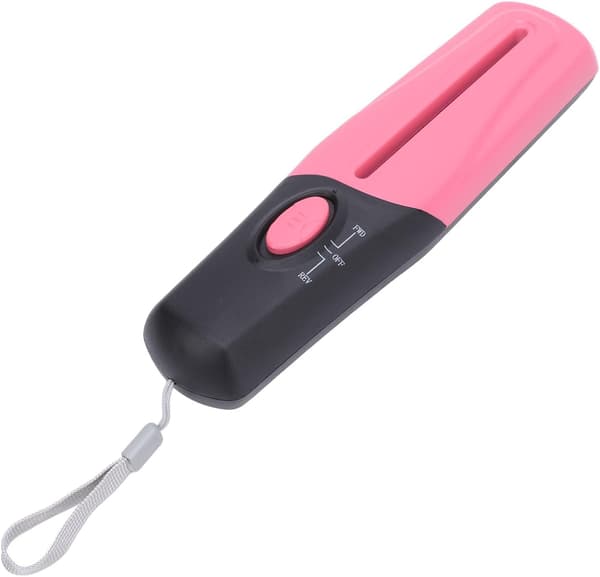 Bärbar USB-driven mini-handhållen dokument- och kvittoskär – rosa