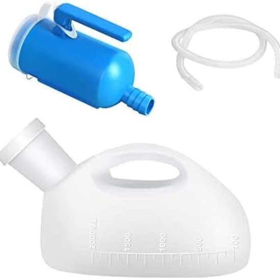Urinal för män - Bäcken för män - Urinal för män - Urinal för män med lock