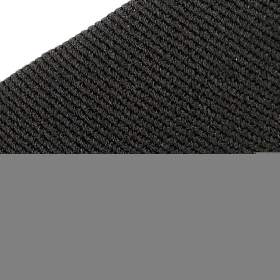 Elastisk bältesfäste - med öglor - för att säkra föremål - hög hållfasthet - 10 x 4 cm - svart