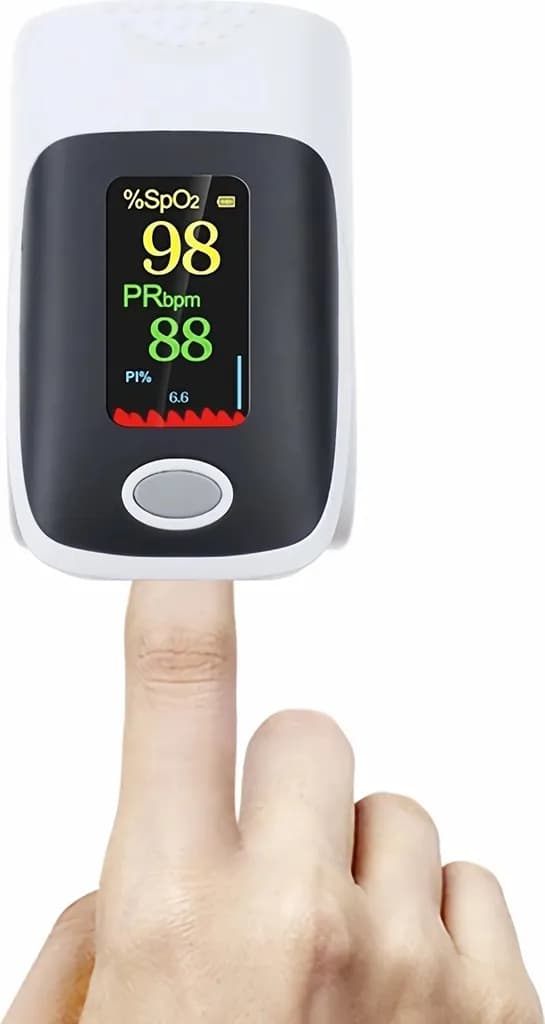 Pro fingerpulsoximeter, syrepulsoximeter, SpO2-oximeter