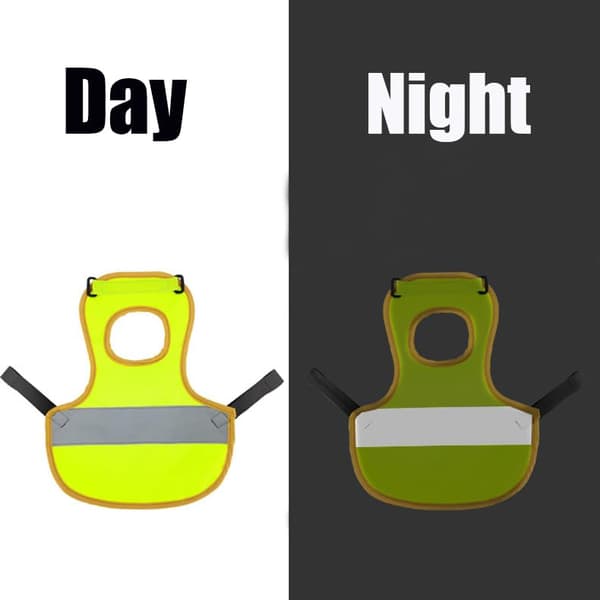 2 kæledyrs kyllinge-veste/seler, kyllingeforklæder, kyllinge-/andeveste, reflekterende kyllinge-veste