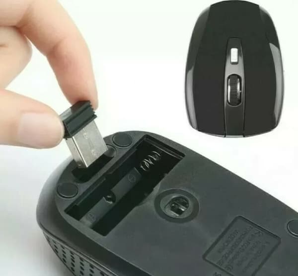 PAKKE Trådløs Mus Bluetooth 2.4GHz PC Optisk Bærbar