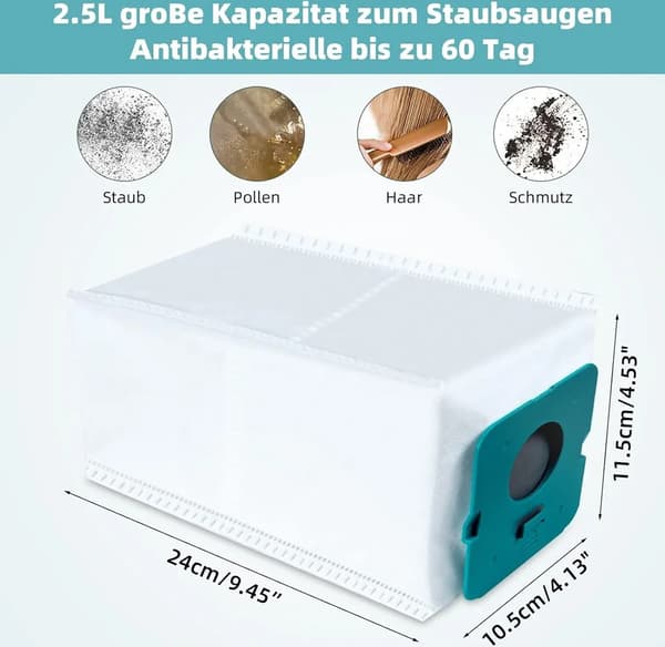 10 VCA-ADB952 Dammpåsar