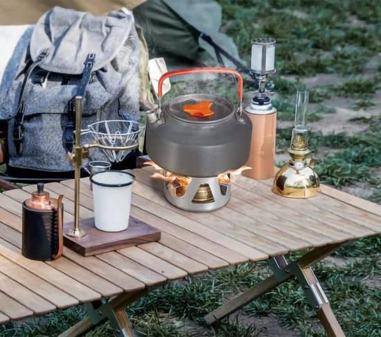 Utomhus Mini Bärbar Alkoholbrännare för Backpacking Vandring Camping Överlevnad (Koppar)
