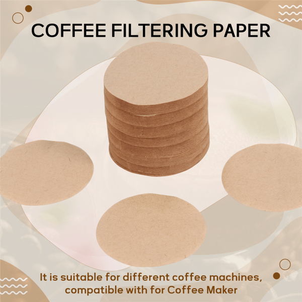 350 erstatningsrunde kaffefiltre af papir