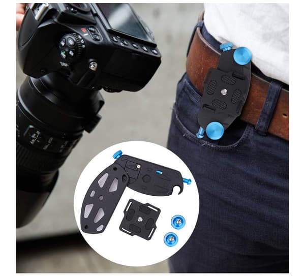 Midjespänne för utomhus DSLR-stabiliserad kamera - Orange