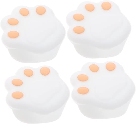 Hörnskydd - Säkerhetshörnskydd - Skydda barn - Mjukt silikonmaterial - 4-pack - Vit
