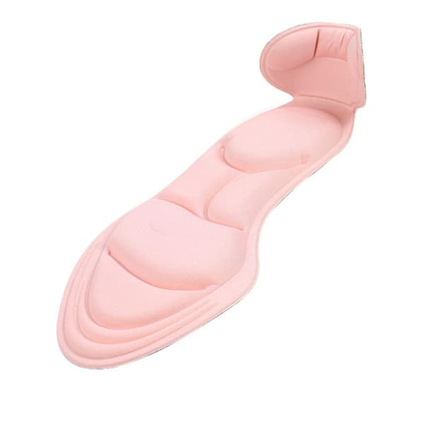 Par dameskoindlæg til hæle høje sko justerbar plads-sort