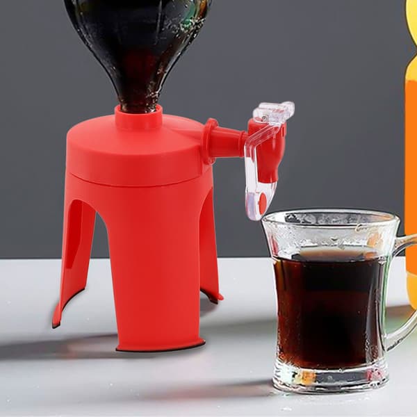 Omvendt festdrikkedispenser drikkevarehane sparer gadget colaflaske type B