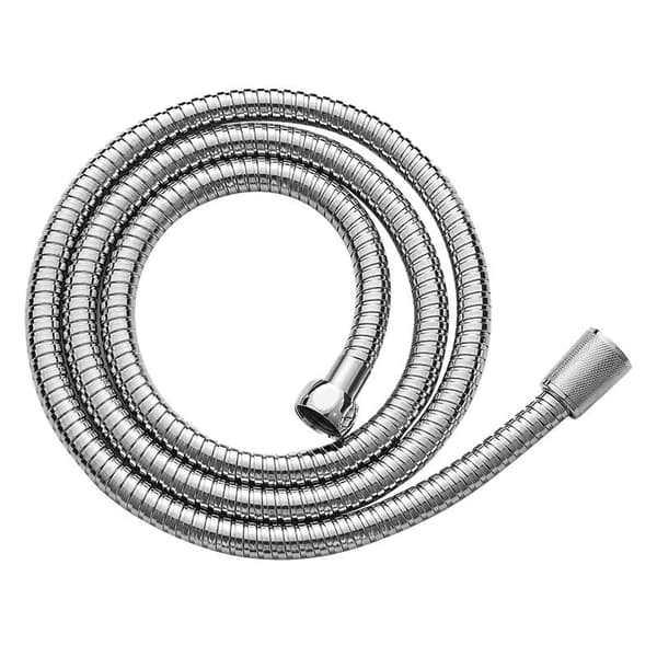 1,2 m universal brusehose i rustfrit stål, anti-bøjning, erstatning (G1/2)