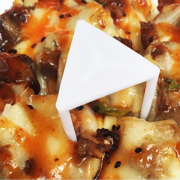 100 st pizzaställ – vit