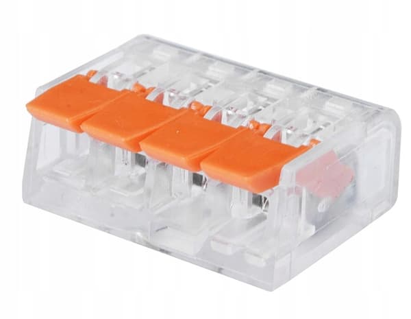 Snabbkoppling Kabelkoppling 4-vägs Kopplingskub 4x4 10-pack