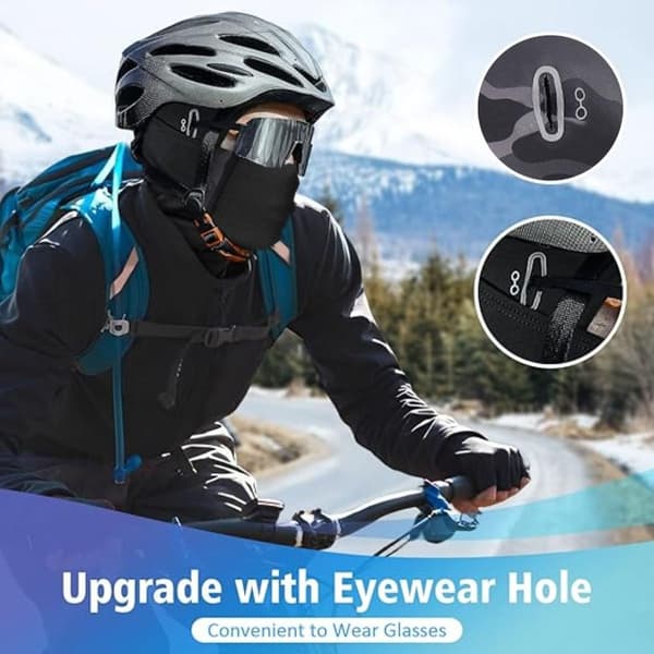 2-pak Vinter Balaclava Skimasker, Unisex