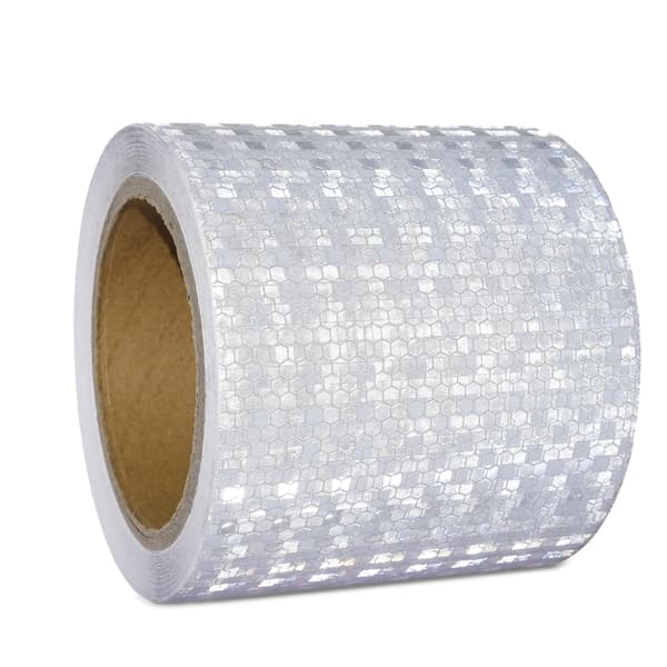 10 cm vit självhäftande reflekterande tejp