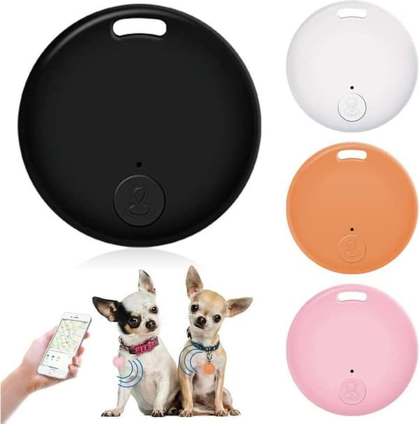 4-pak BT smart tracker, nøglefinder, GPS-tracker, kæledyrs-tracker, egnet til iOS/Android
